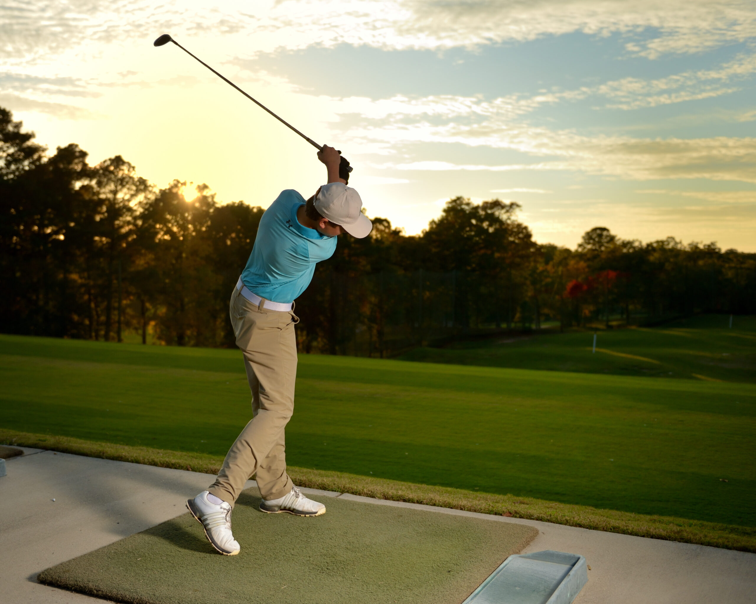 Evening golf at Ford's Colony