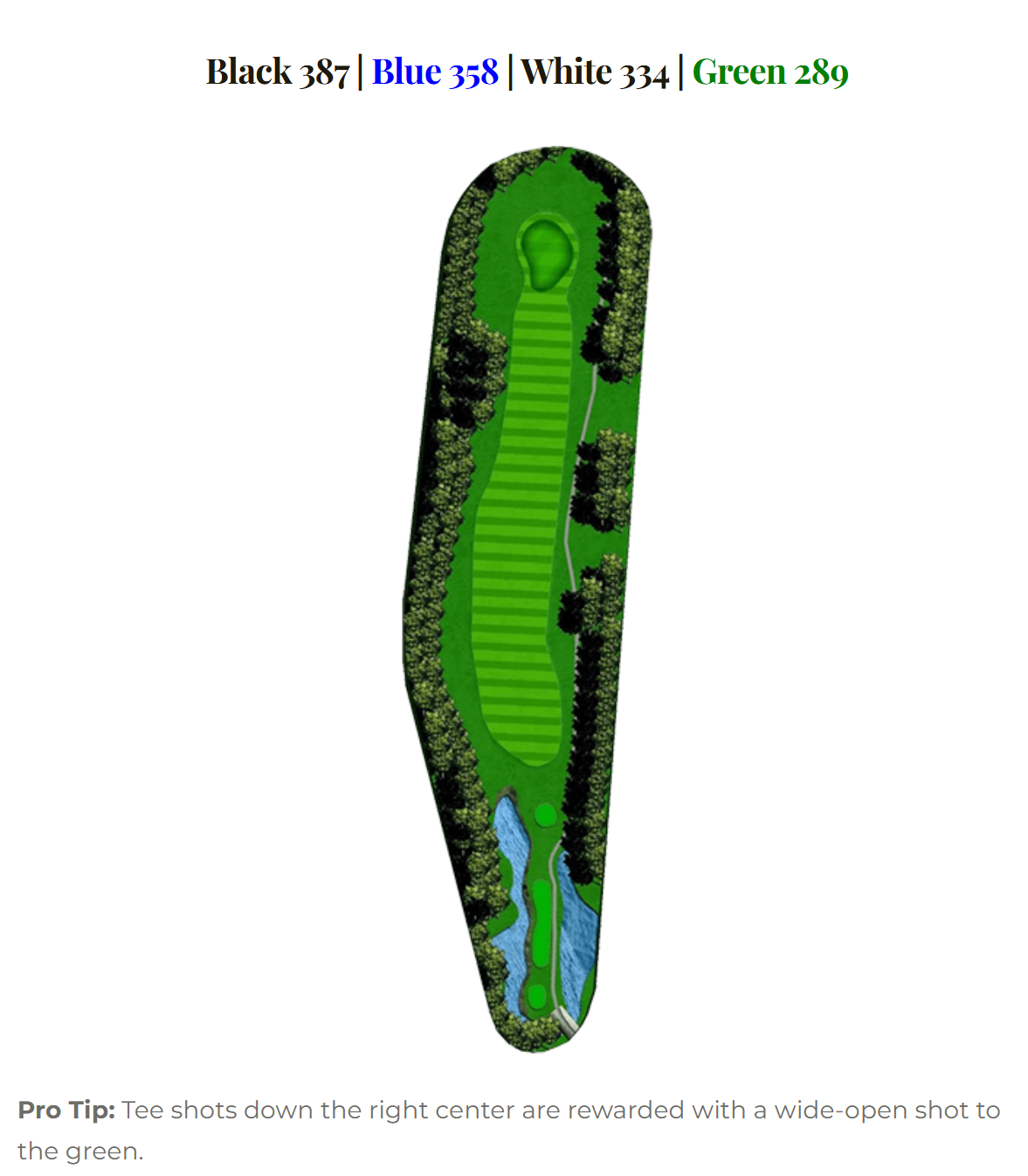 Blue Heron hole 15