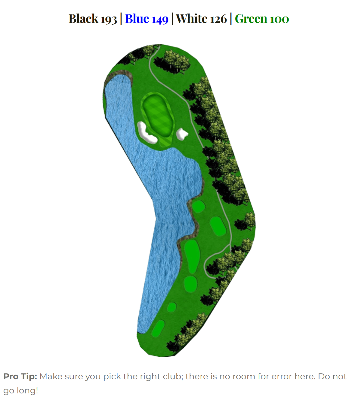 Blue Heron hole 17