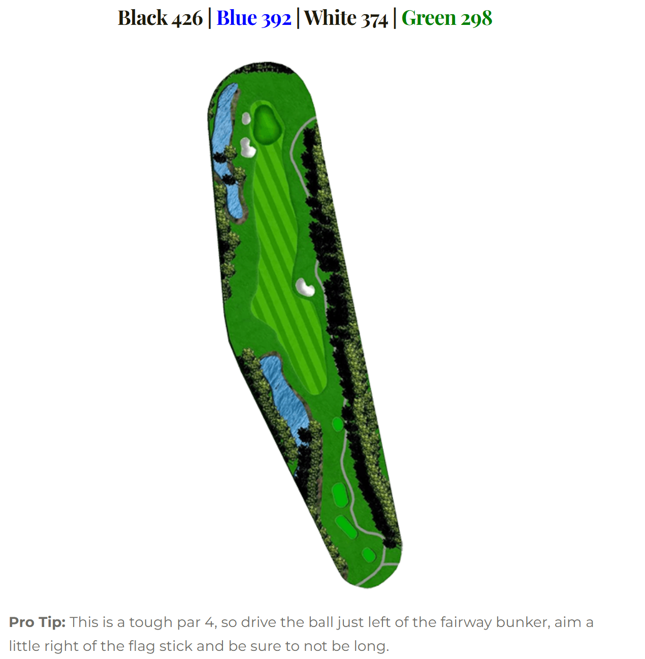 Blue Heron hole 5