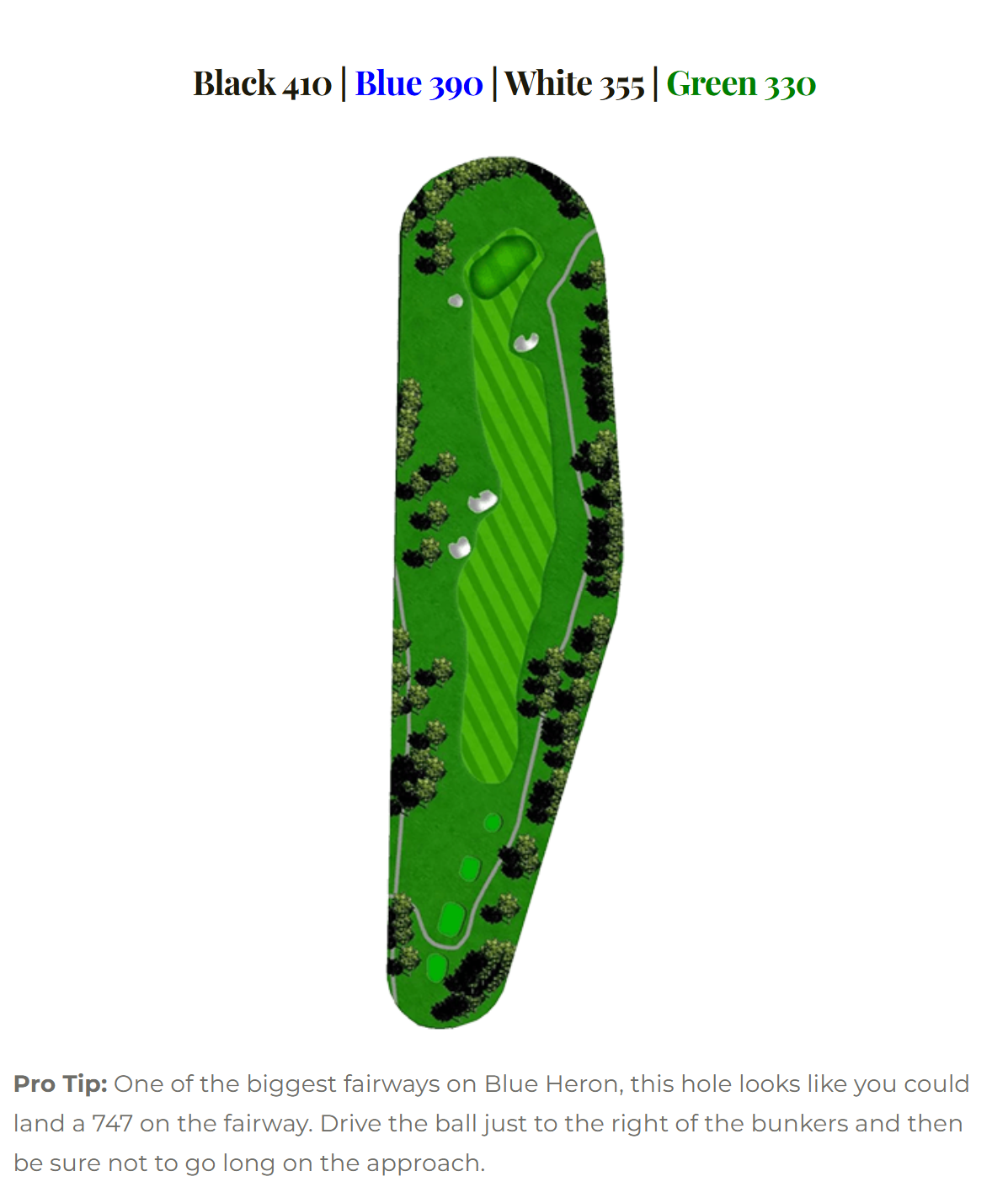 Blue Heron hole 7