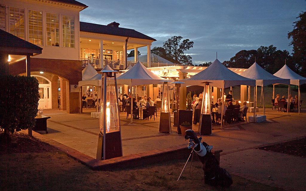 Evening wedding and private event at Ford's Colony Country Club