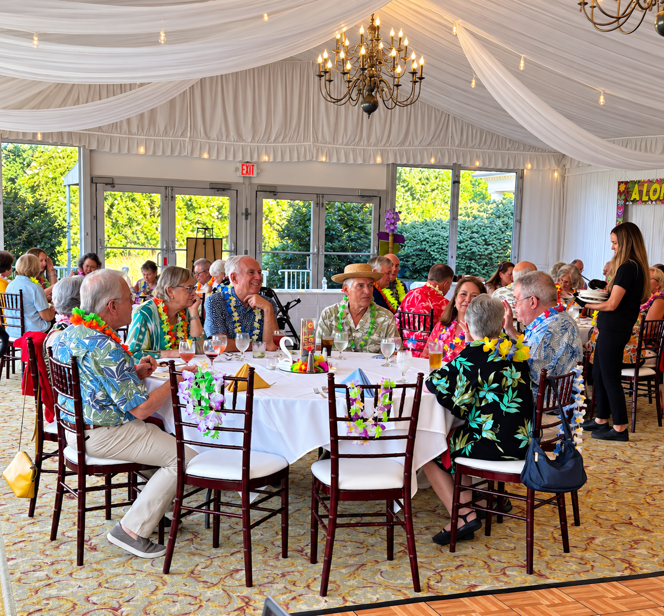 Wedding reception at Ford's Colony Country Club