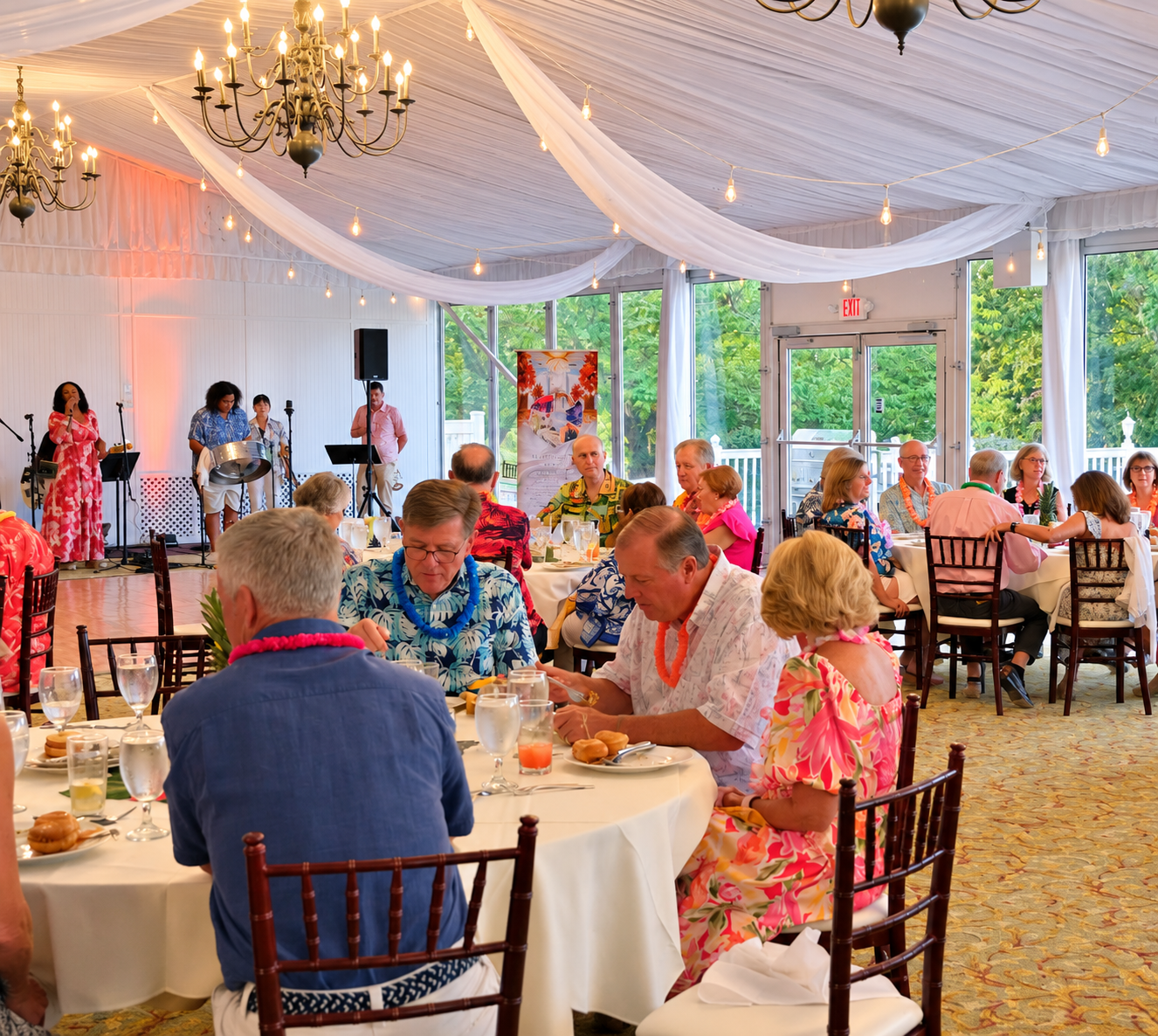 Evening wedding and private event at Ford's Colony Country Club